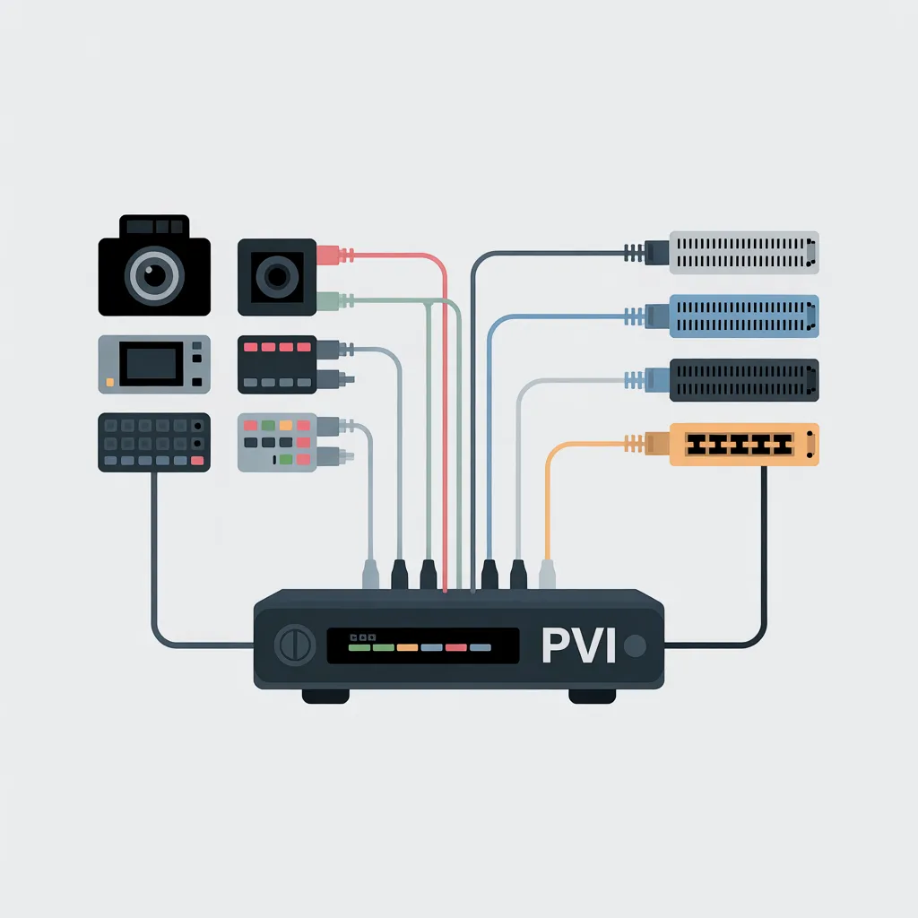 pvi iptv encoder setup